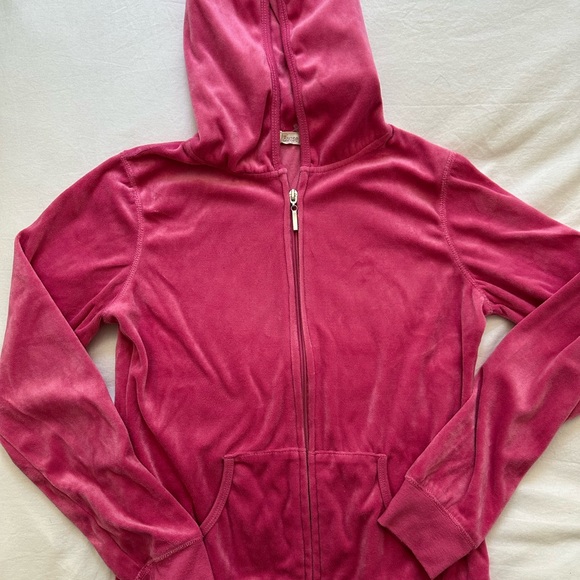 Pink Zip-Up Hoodie - Picture 2 of 3
